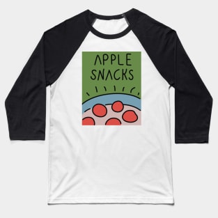 Apple Snacks Baseball T-Shirt